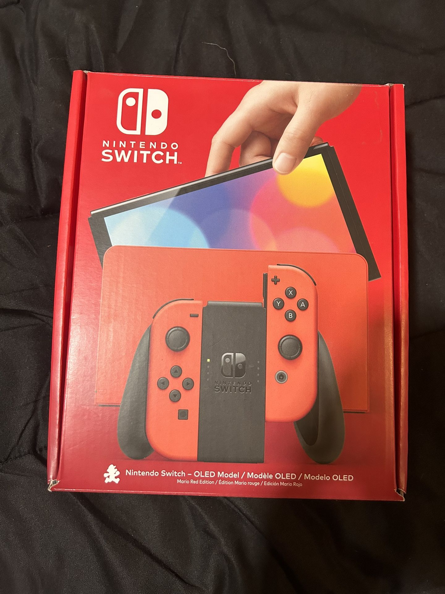 Nintendo Switch Oled Mario Red 