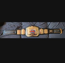 WWF Tag Team Championship Belt Signed By Demolition