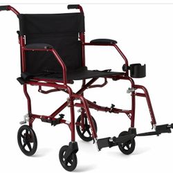 Medline Ultra Lightweight Transport Wheelchair