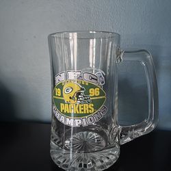 Vintage Green Bay Super Bowl Glass Set