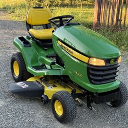 John Deere X300 Riding Lawn Mower Tractor Kawasaki 42” Deck K46 Transmission