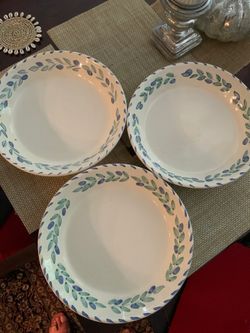 Pottery BARN Buffet style bowls. 14 inch long - made in Italy