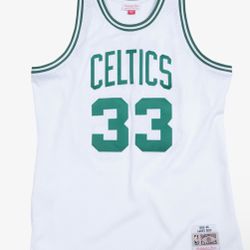 NBA LARRY BIRD MITCHELL & NESS JERSEY 