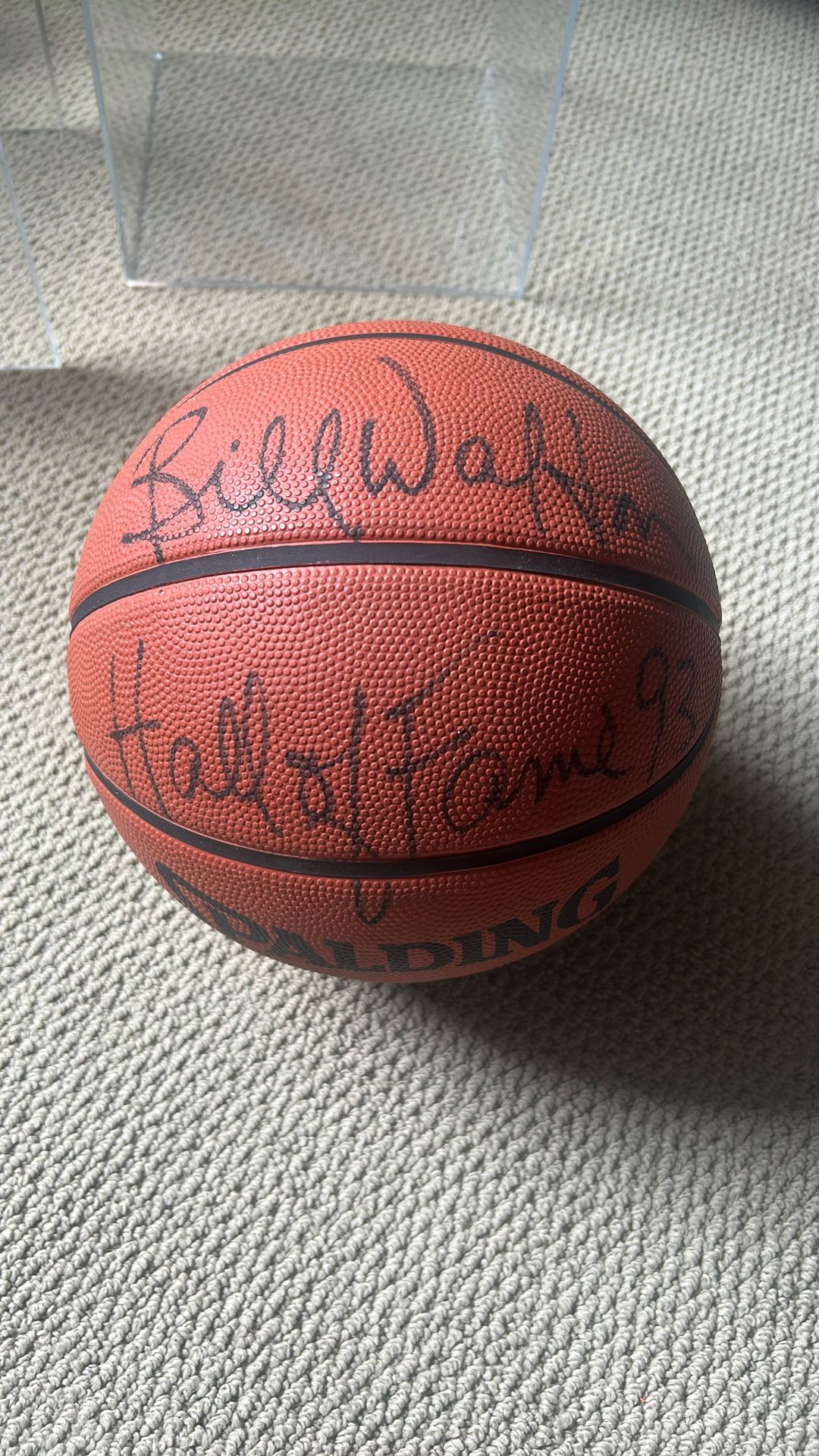 Bill Walton Autographed Basketball