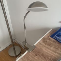 Clip on desk lamp