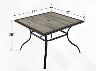 πΏ Outdoor Patio Dining Table
