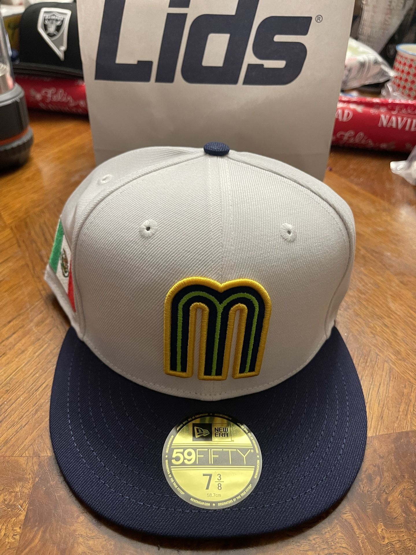NEW ERA MEXICO π²π½ SIZE 7 3/8 NEW