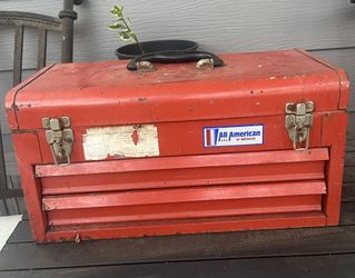 Metal Tools Box With 3 Drawers 