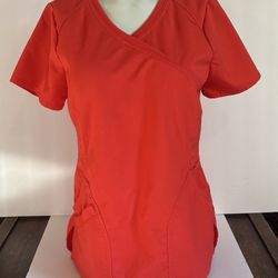 Scrubstar Red Scrub Top