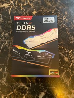 Team Group Teamforce Delta RGB DDR5 32G 6000mhz CL30-36-36-76 Ram