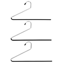 Chrome Metal Pant Hangers (pack of 7 seven)
