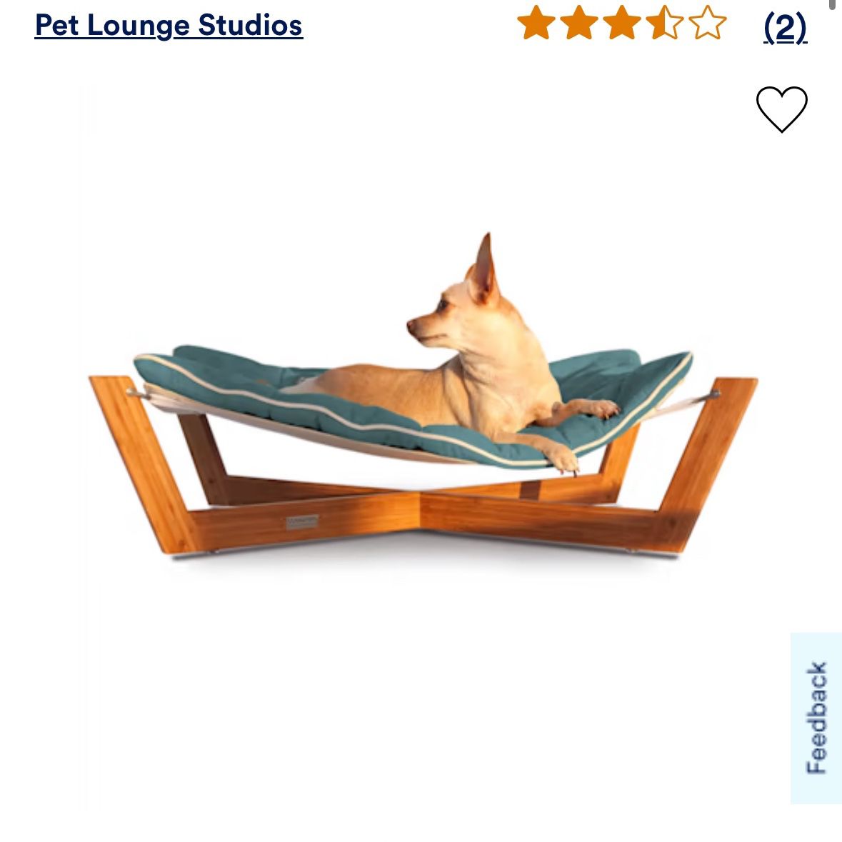 Pet Studios Hammock Bed - Paid $200 For This New!