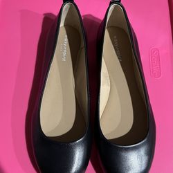 Black Easy Spirit Ballet Flats 8.5