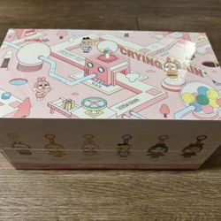 Pop Mart CryBaby Crying Again Series Vinyl Face Plush Sealed Case (6 Blind Box)