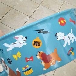 Brand New DISNEY  Dog's Food Plates 