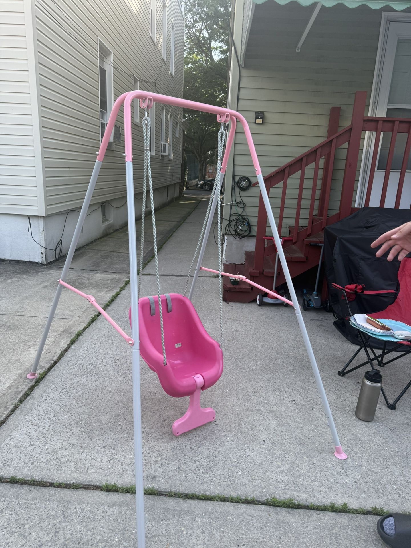 Foldable Baby/toddler Swing Set 