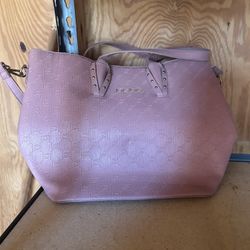 Bebe Pink Large Purse