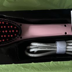 Digital Hair Straightener Brush