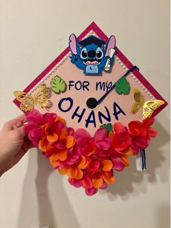 Stitch Graduation Cap Topper