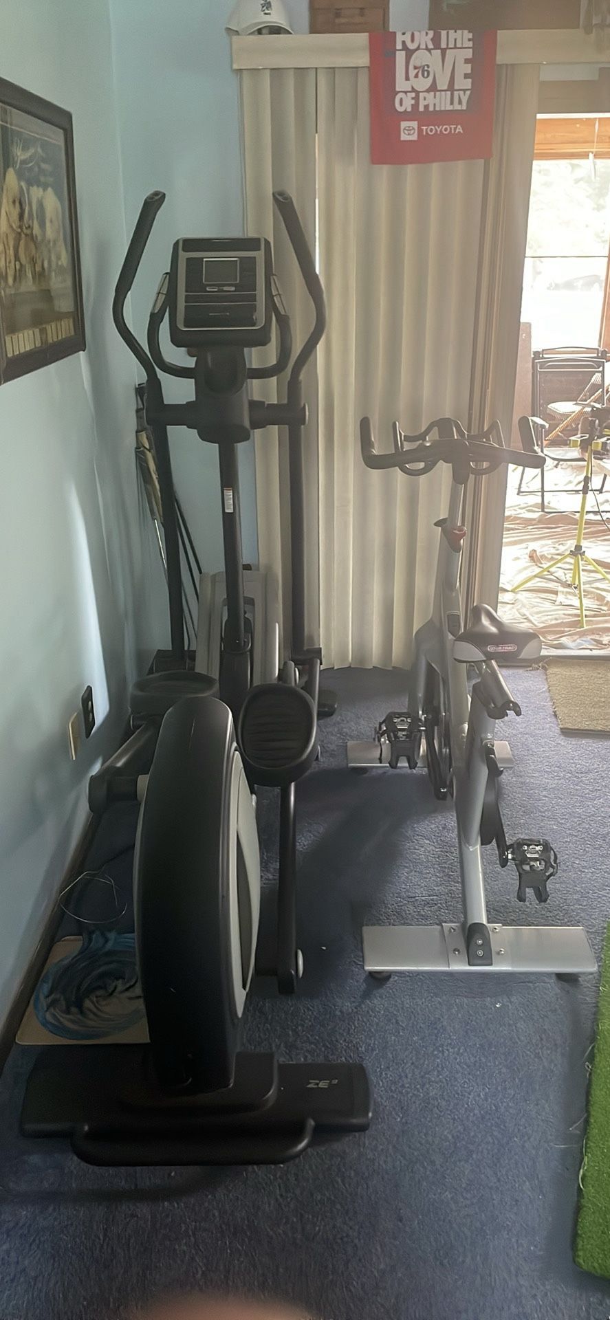 Pro Forma Elliptical And Spring Bike