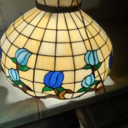 Stained Glass Hanging Lamp..Pick Up In Selden.NY