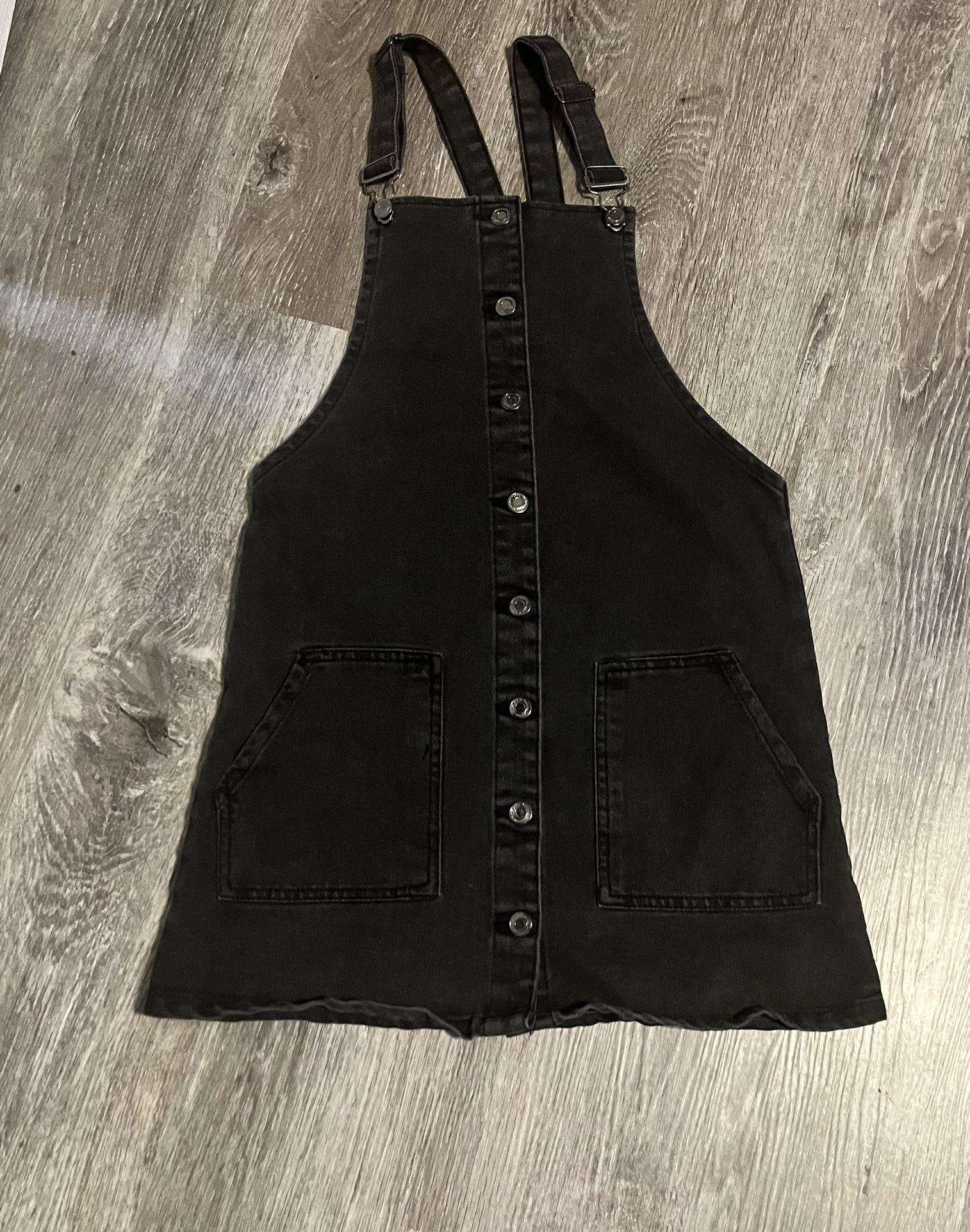 Denim Overall Dress