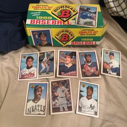 1989 Bowman Complete Set Baseball Cards
