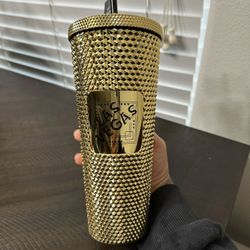 Starbucks Las Vegas Collection Gold Studded Tumbler