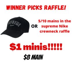 Supreme Nike Corduroy Hat Raffle