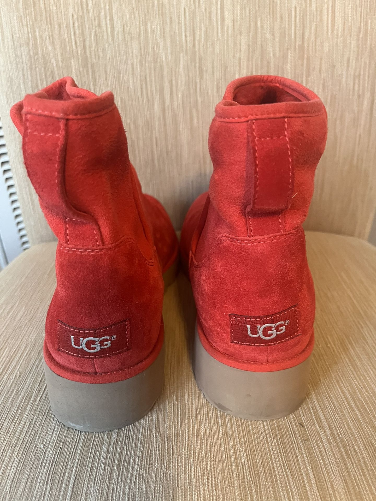 RED UGG’s BOOTS