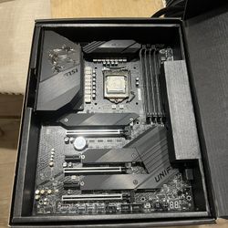 i9-10850k and MSI MEG z490 Unify Motherboard