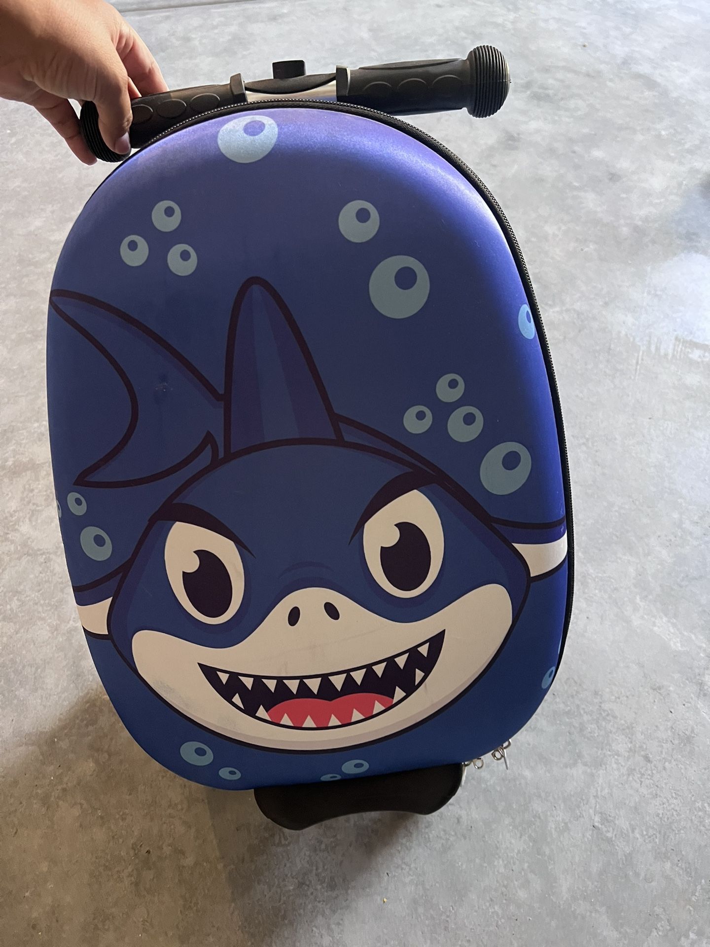 Kids Suitcase With Scooter 
