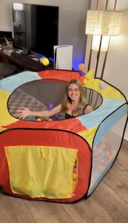 Ball Pit With Around 300 Balls!