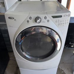 White Whirlpool Electric Dryer