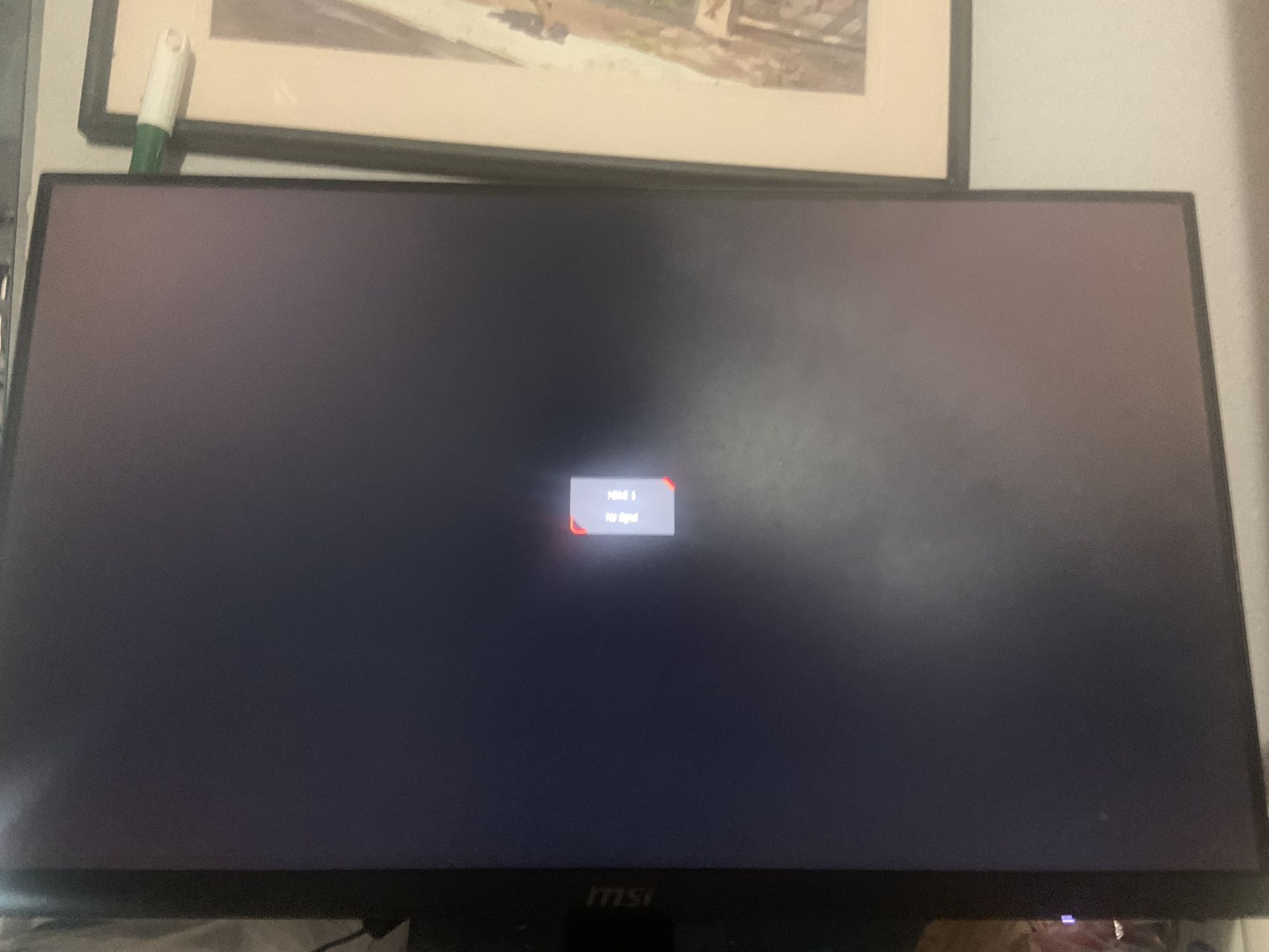 Gaming Monitor 144hz (2024 MSI)