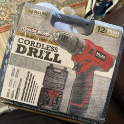 Bulldog Cordless Drill Set