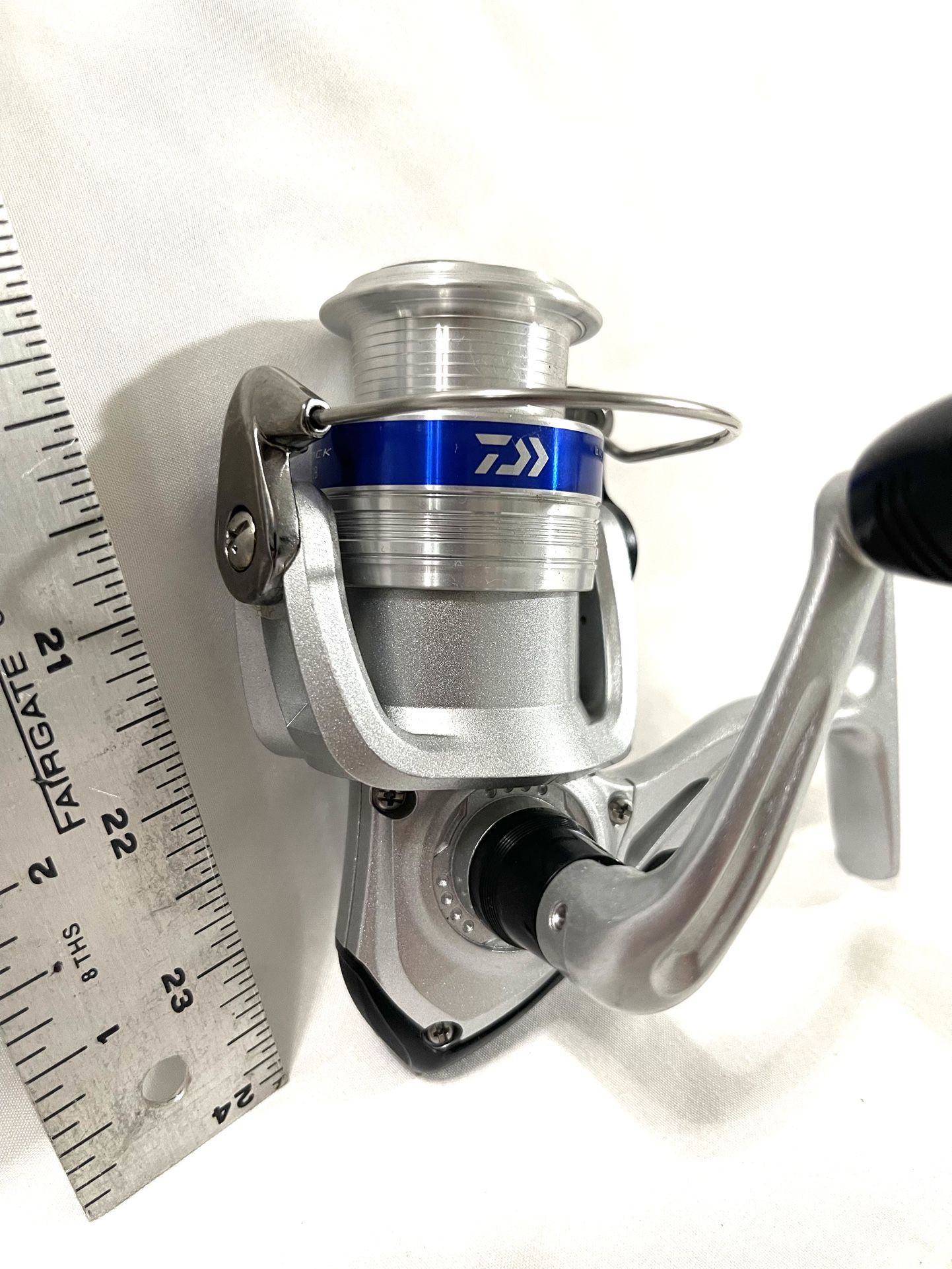 Brand New Never Used Daiwa (Shock) light, medium action, spinner fishing reel