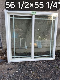 Window 56×1/2w×55 1/4L" Ventana!