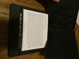 Ballistic wallet