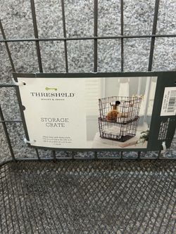 Threshold Wire Stackable Baskets - Target Brand