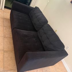 Used Black Sofa 