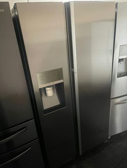 Samsung Side-by-Side Refrigerator Stainless Steel