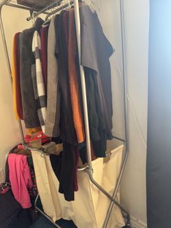 Portable hamper /hanger