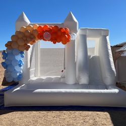 White Bounce House