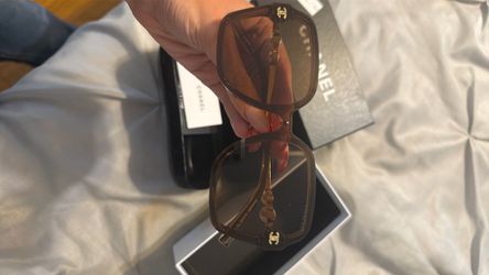Sunglasses Brown with Gold Hardware