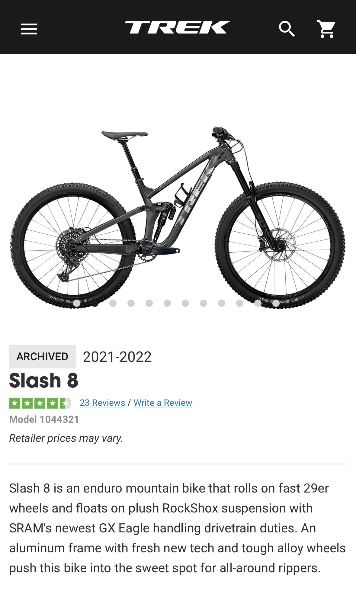 Trek Slash 8