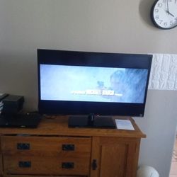 A Panasonic TV 