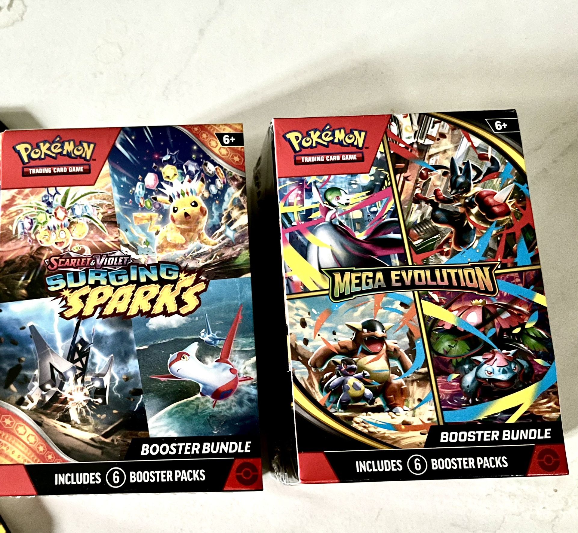 Pokémon Card scarlet and violet surging sparks booster box Mega Evolution Sleeve Single Pack