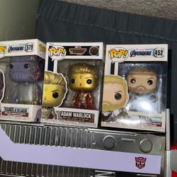 Thor Adam Warlock And Burnt Thanos