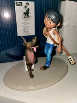 Disney Showcase Enesco Miguel & Dante Coco Figure Mexican Dia De Muertos